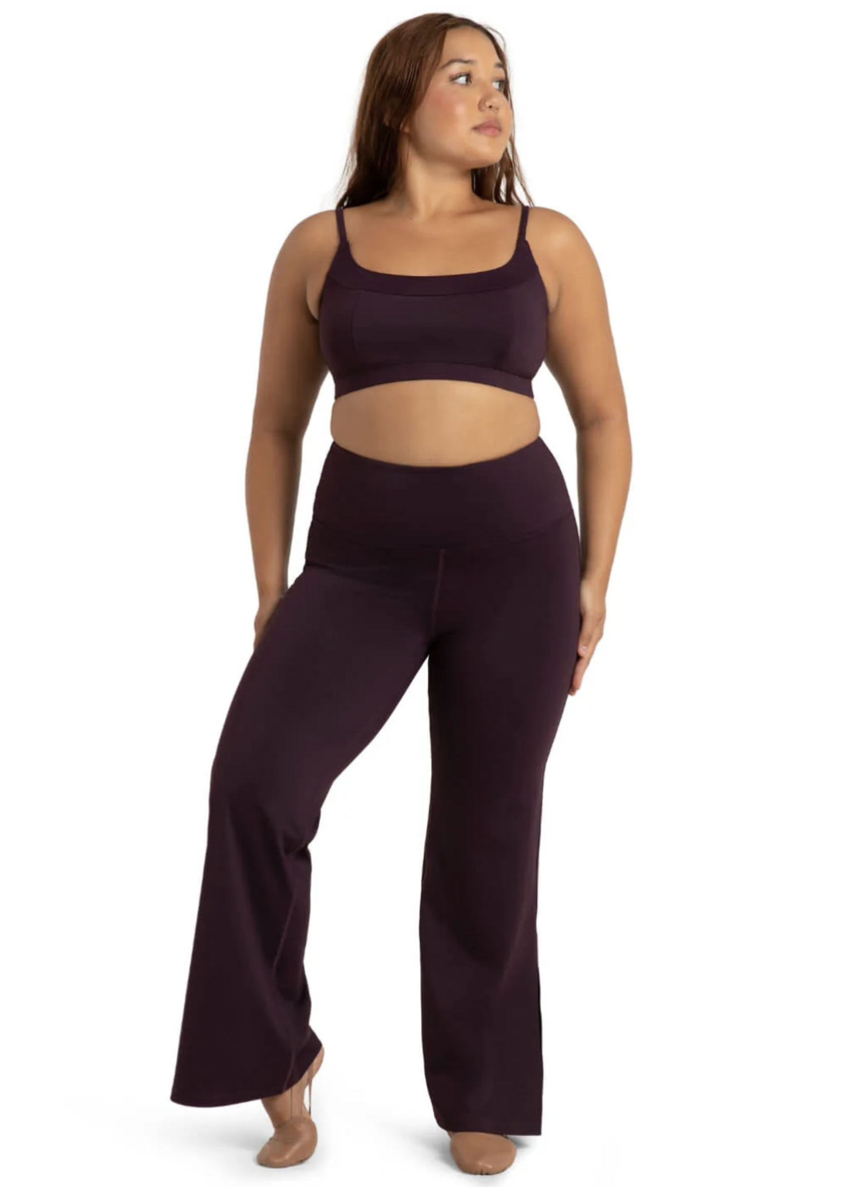 CAPEZIO & BUNHEADS A12144C ROUTINE SIDE SLIT  PANT