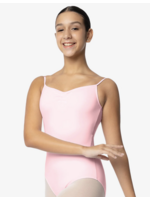 SO DANCA SL04 STEPHANIE REMOVABLE CUPS, PINCH FRONT CAMISOLE LEOTARD