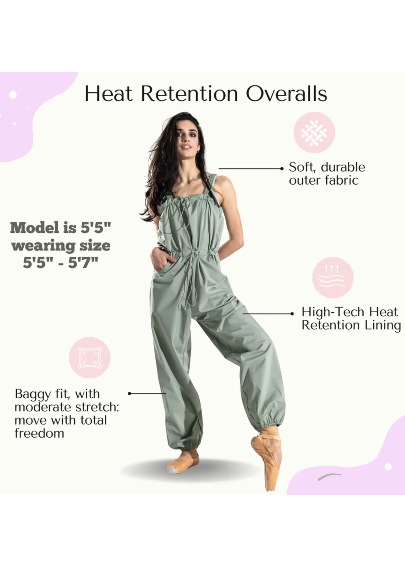 BTOA SAUNA LONG OVERALL ROMPER