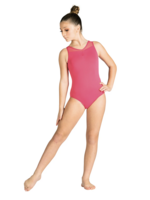 DANSHUZ 24132C PIPER MESH KEYHOLE BACK PINCHED FRONT TANK LEOTARD