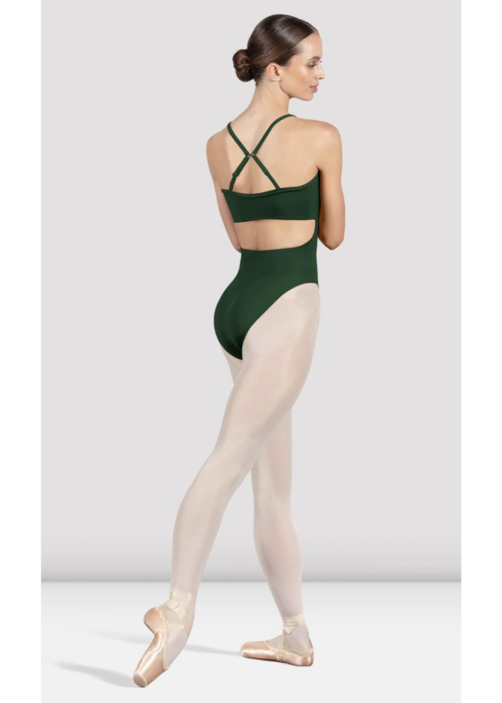 BLOCH & MIRELLA L4277 BALLETCORE CUTOUT BACK CAMISOLE LEOTARD