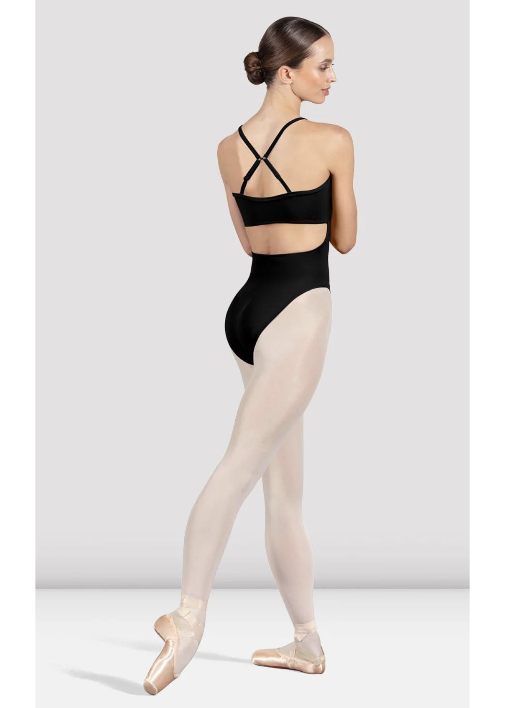 BLOCH & MIRELLA L4277 BALLETCORE CUTOUT BACK CAMISOLE LEOTARD