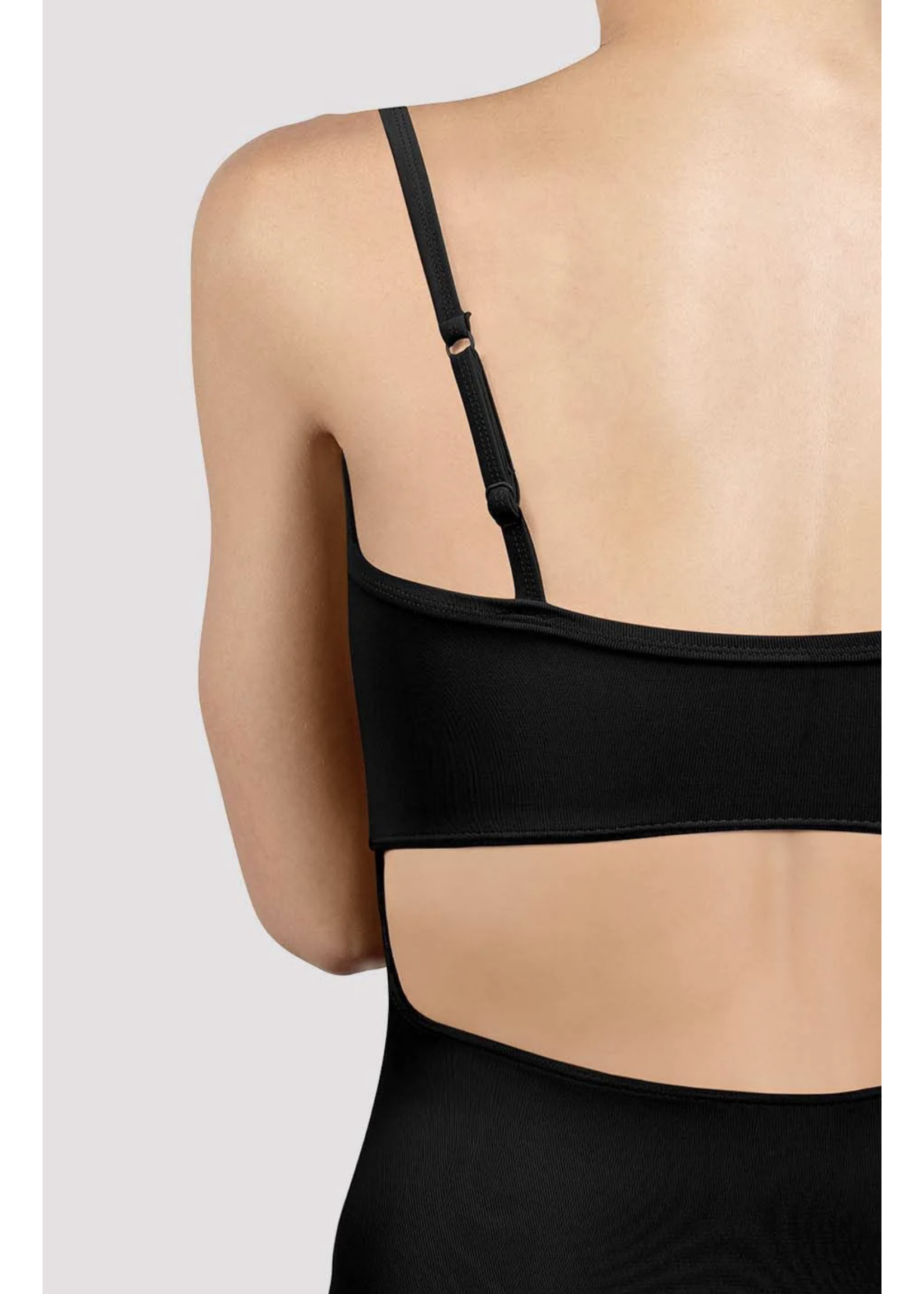 BLOCH & MIRELLA L4277 BALLETCORE CUTOUT BACK CAMISOLE LEOTARD