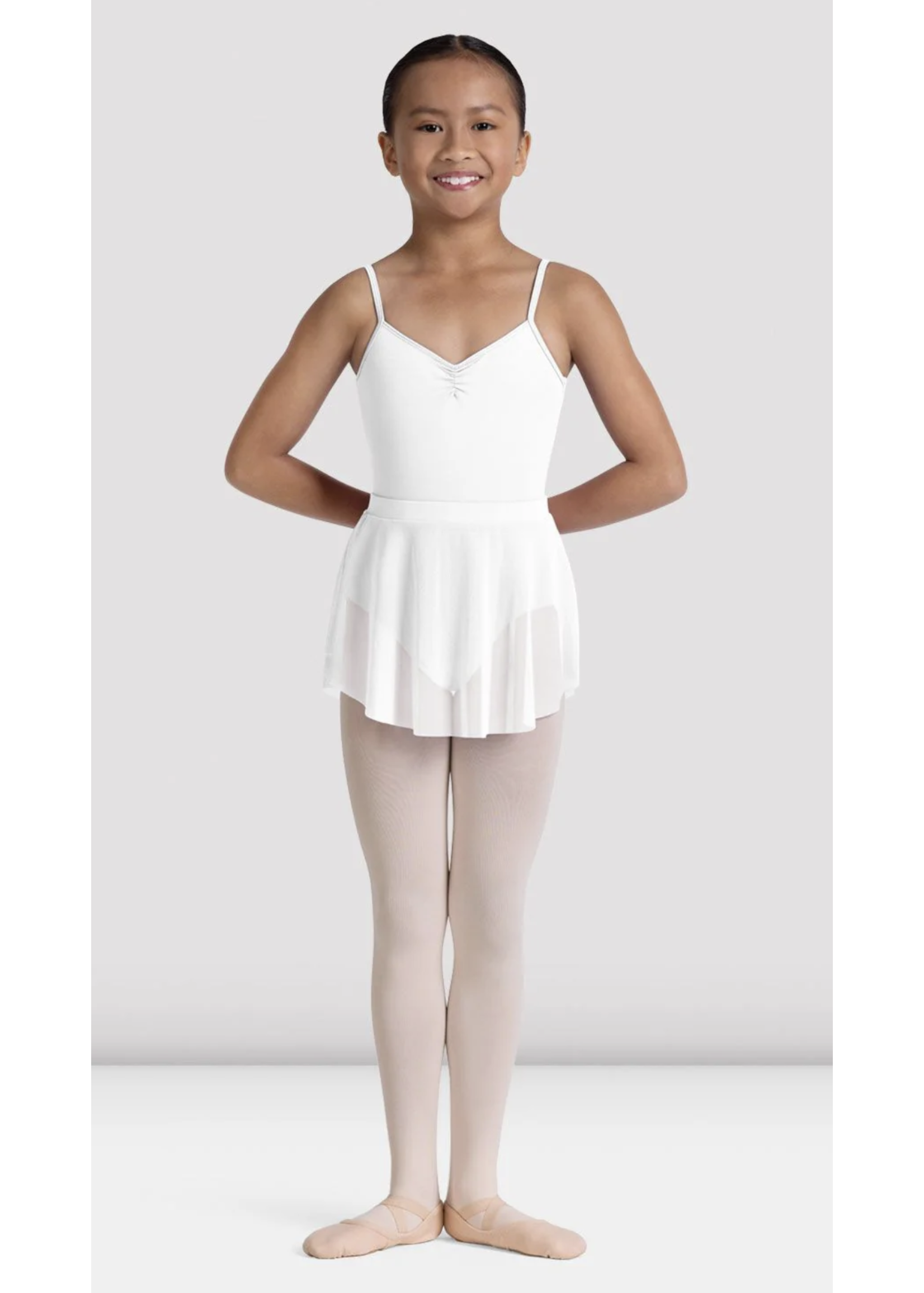 BLOCH & MIRELLA CR4211 KIDS MESH PULL ON SKIRT