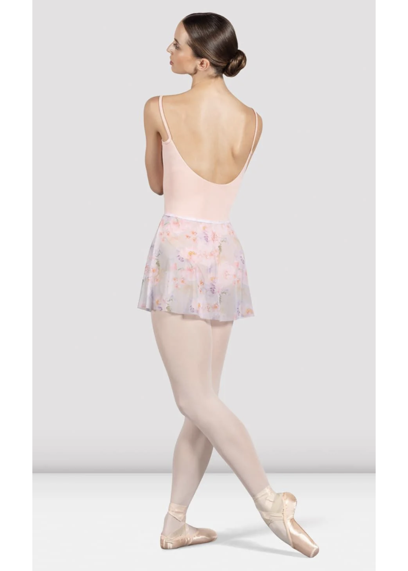 BLOCH & MIRELLA R0241 BALLETCORE FLORAL PULL ON SKIRT