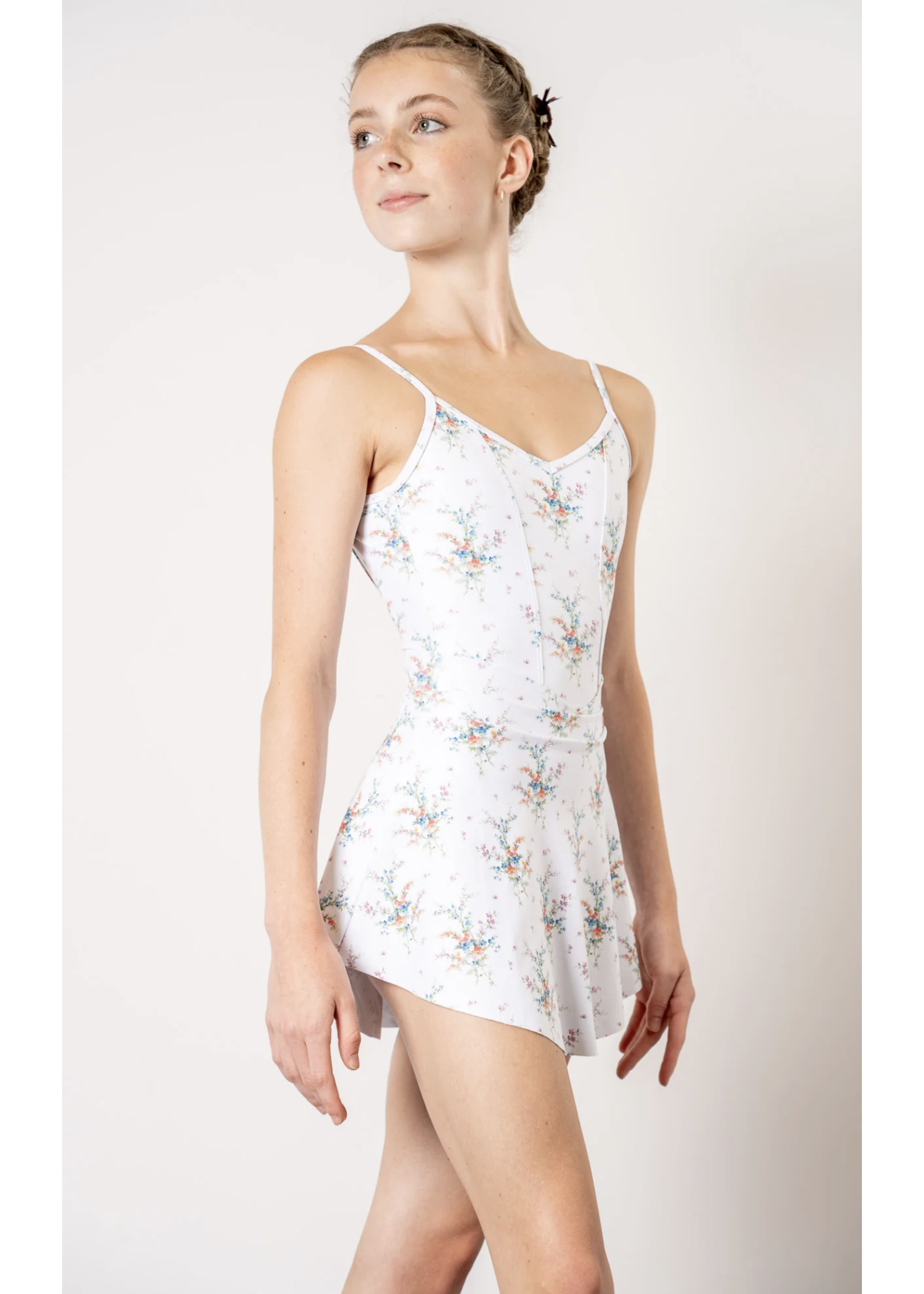DANSE DE PARIS L0002 JARDIN CORSET BODICE SEAMED CAMISOLE LEOTARD