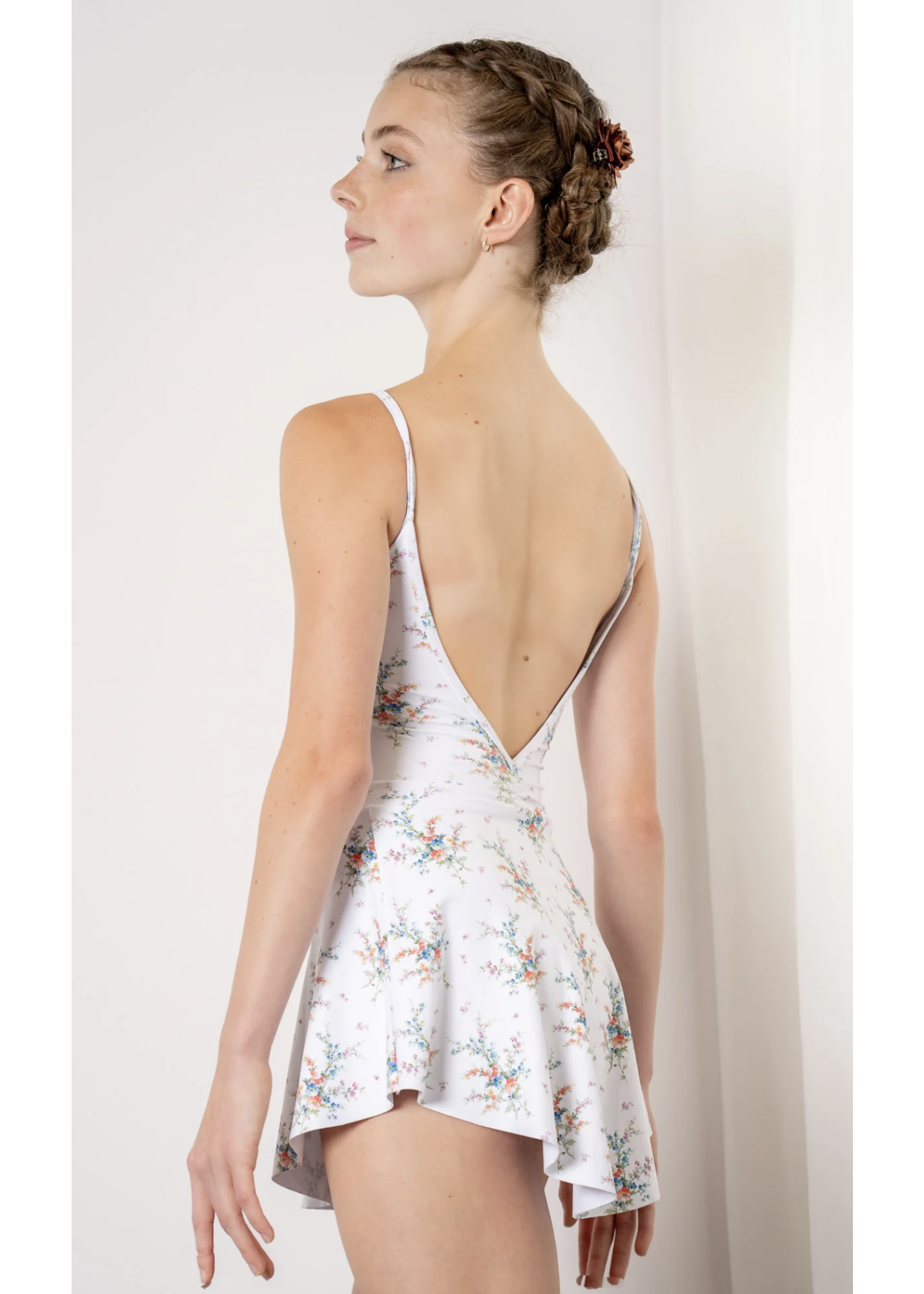 DANSE DE PARIS L0002 JARDIN CORSET BODICE SEAMED CAMISOLE LEOTARD