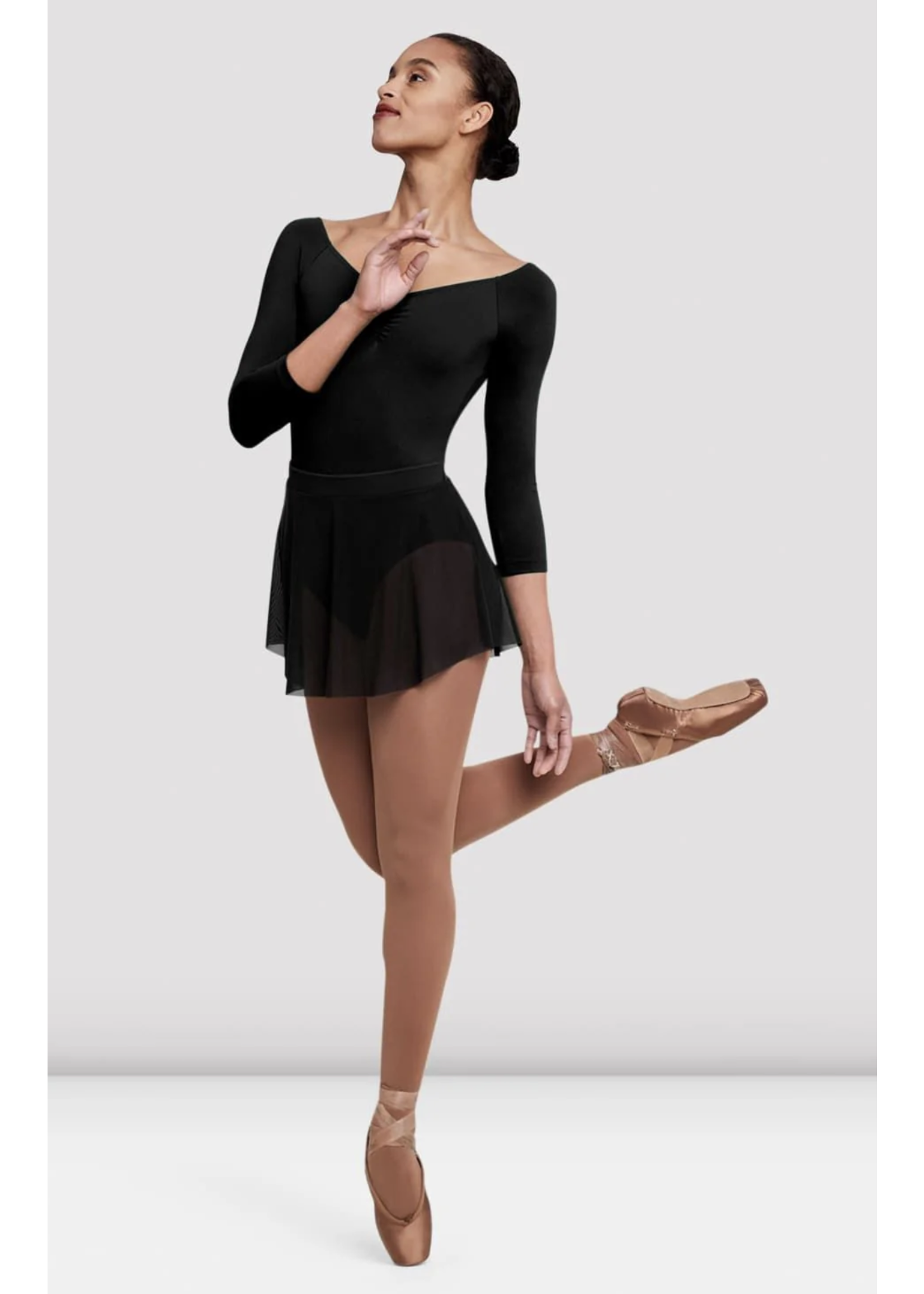 BLOCH & MIRELLA R4211 MESH PULL ON SKIRT