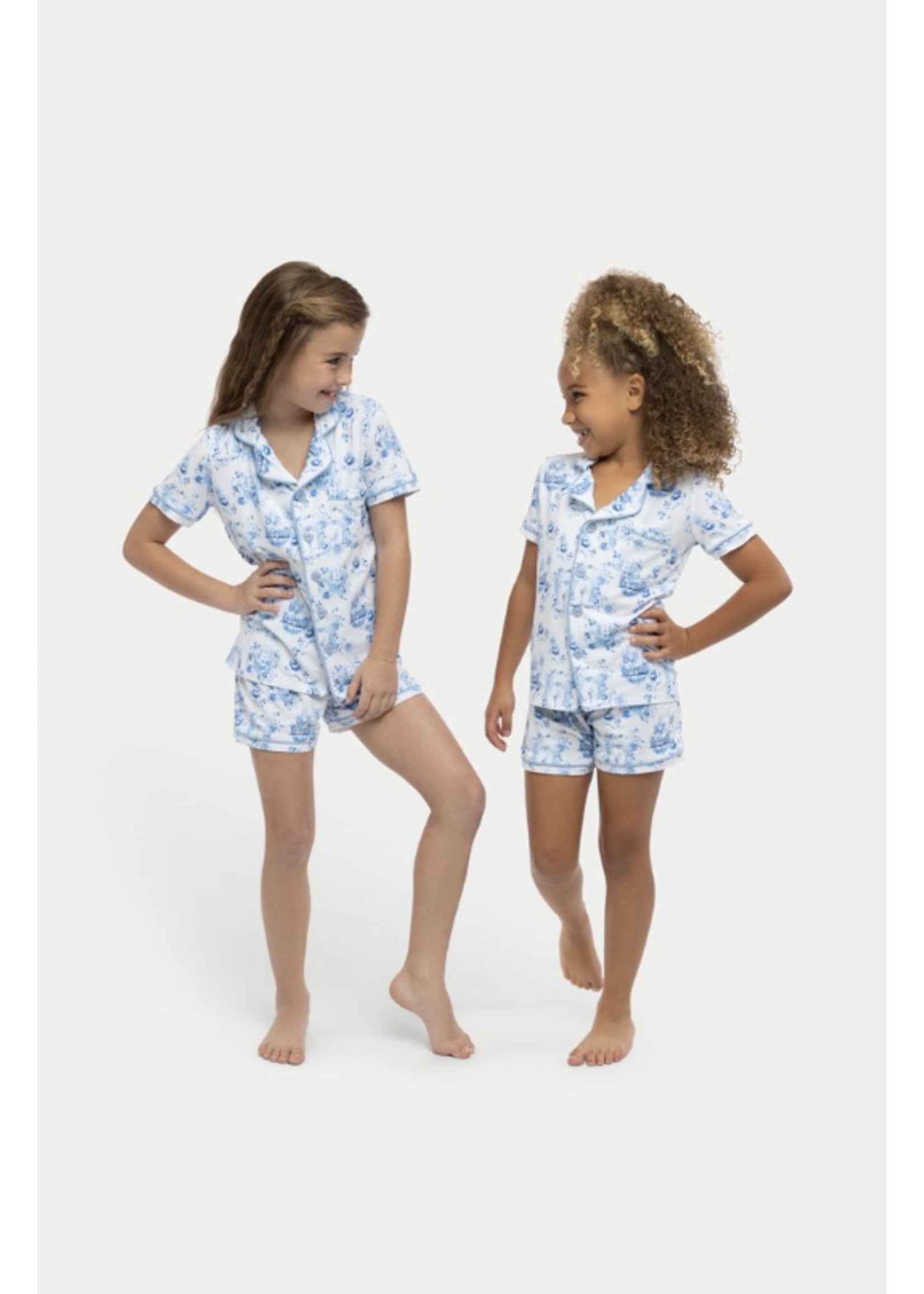 ROXIE RC240706 BUTTON DOWN PAJAMA SET 2 PIECE