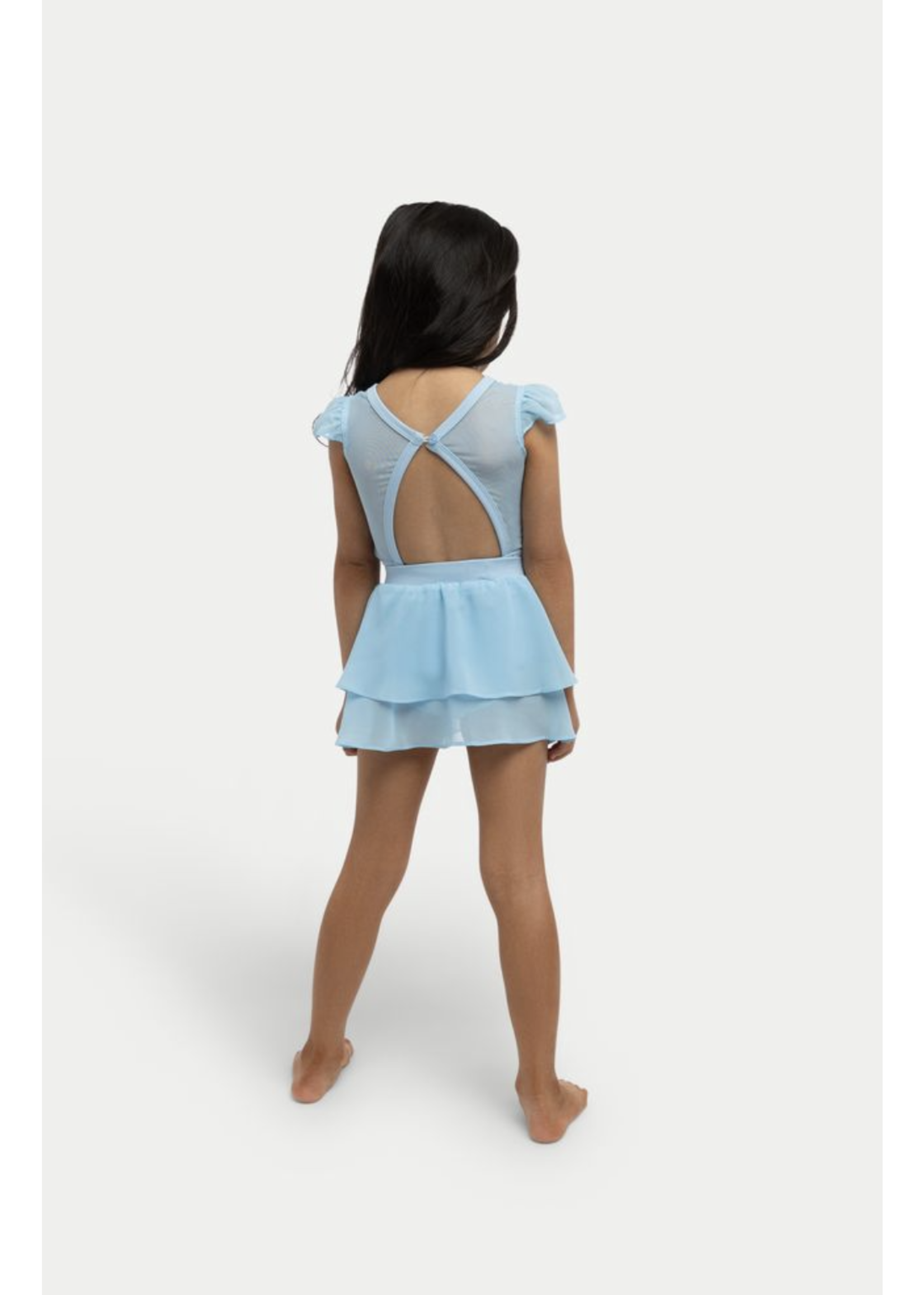 ROXIE RC240624 HILLARY DOUBLE TIER PULL ON SKIRT