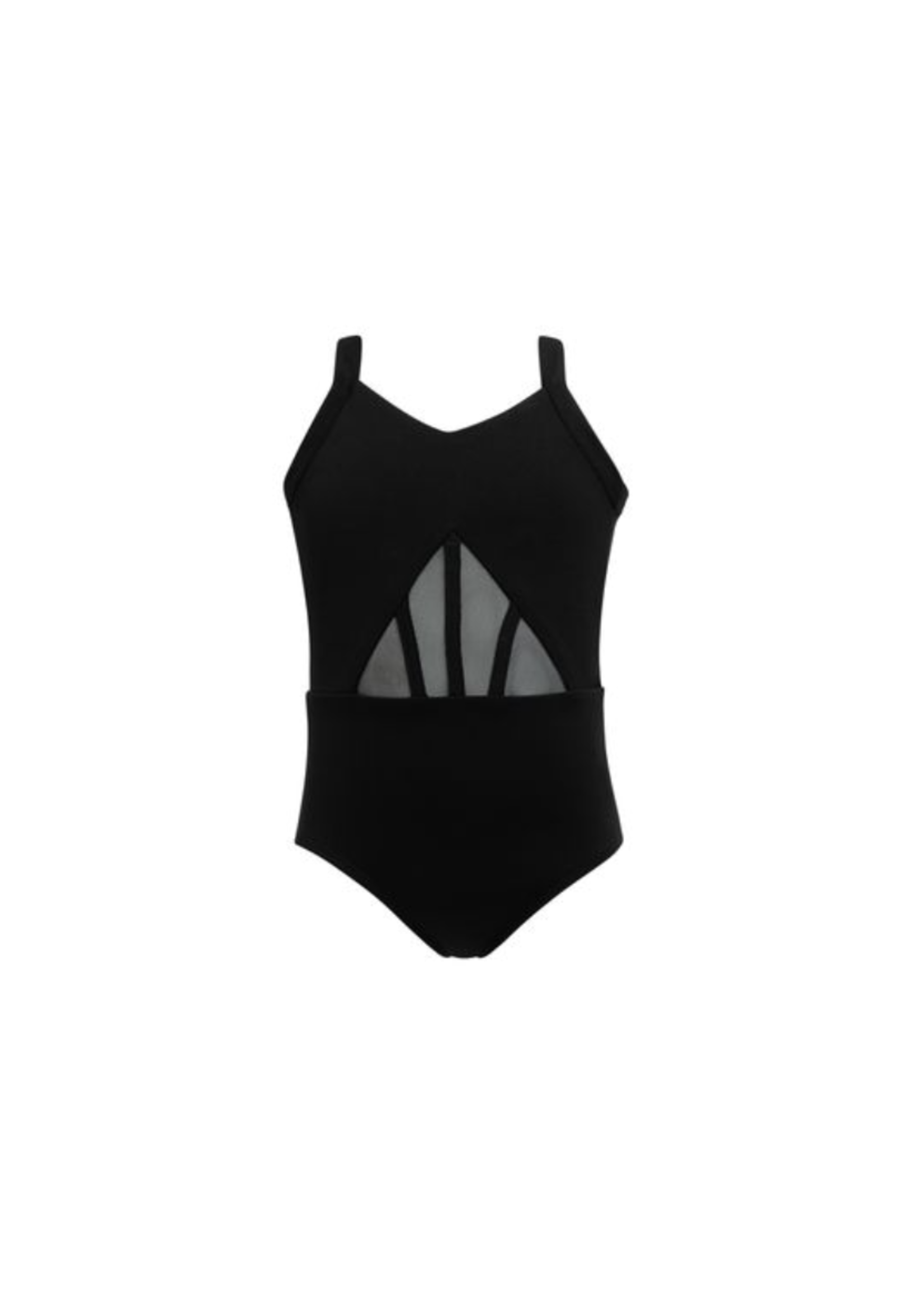 ROXIE RC240506 CASSIDY TRIANGLE BACK MESH INSERT TANK LEOTARD