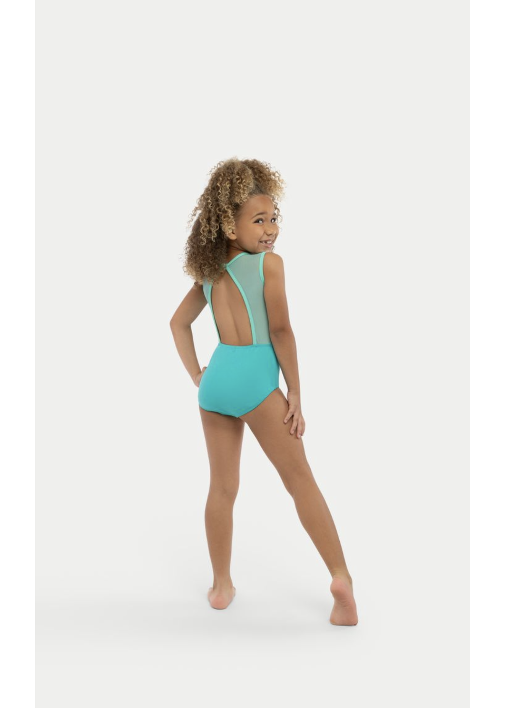 ROXIE RC240905 AMY PLEATED RUFFLE TANK LEOTARD
