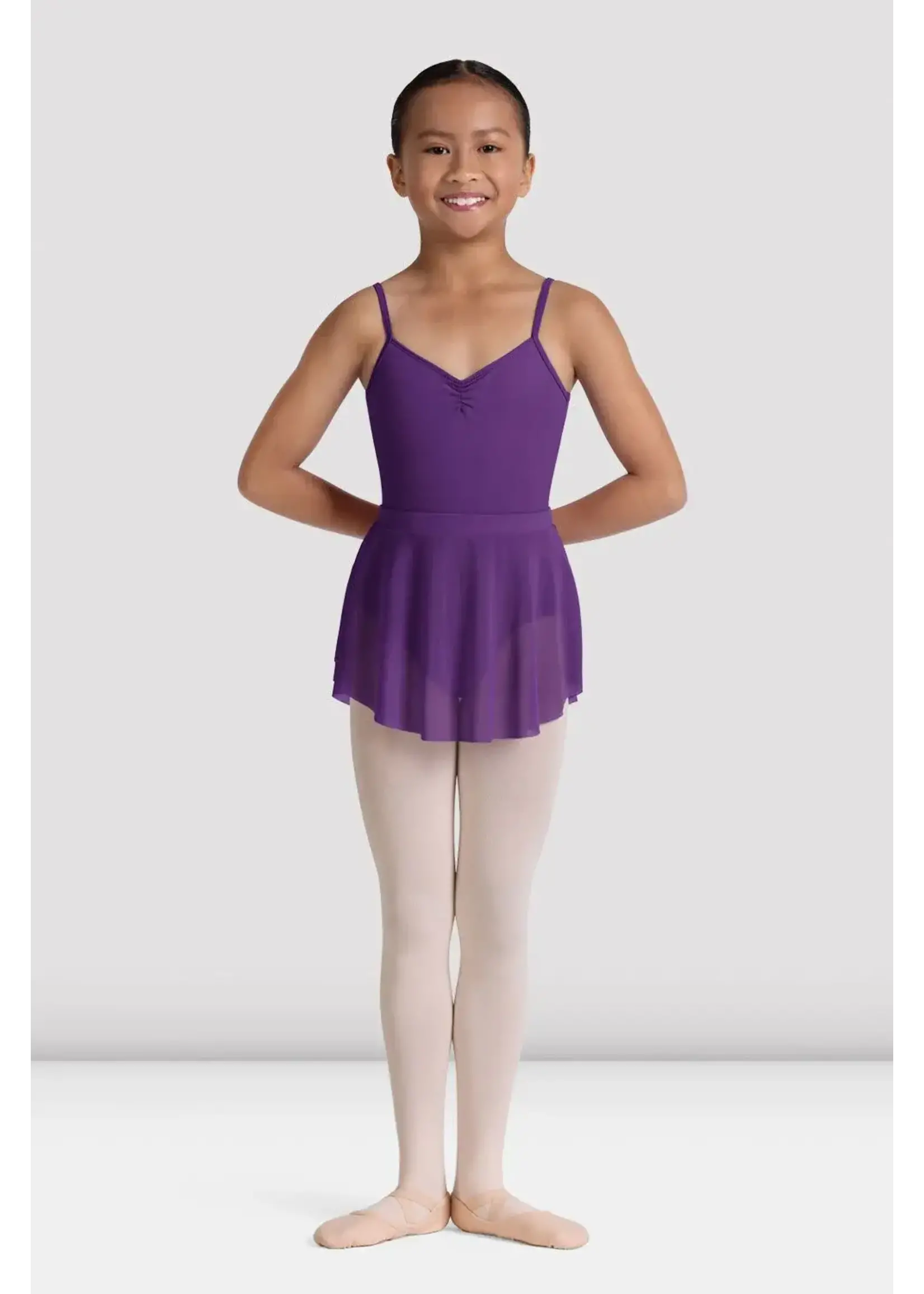 BLOCH & MIRELLA CR4211 KIDS MESH PULL ON SKIRT