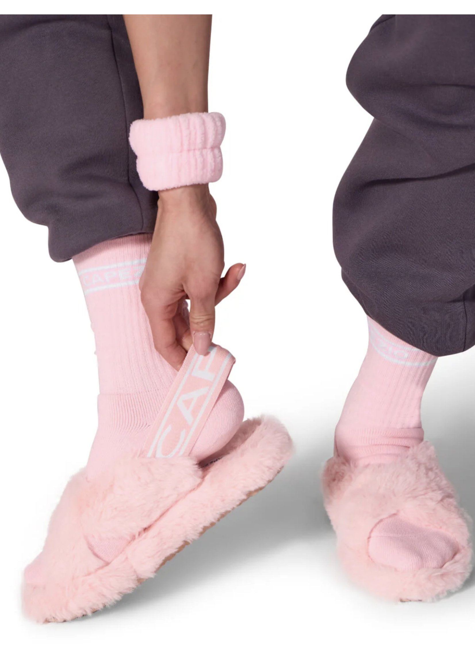 CAPEZIO & BUNHEADS ASLP001 VARSITY CAPEZIO PLUSH SLIPPER