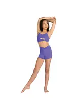 DANSHUZ 25303C ZOE ASYMMETRICAL TWIST CAMISOLE CROP TOP