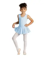DANSHUZ 264 COTTON BLEND TANK SPARKLE SKIRTED LEOTARD DRESS