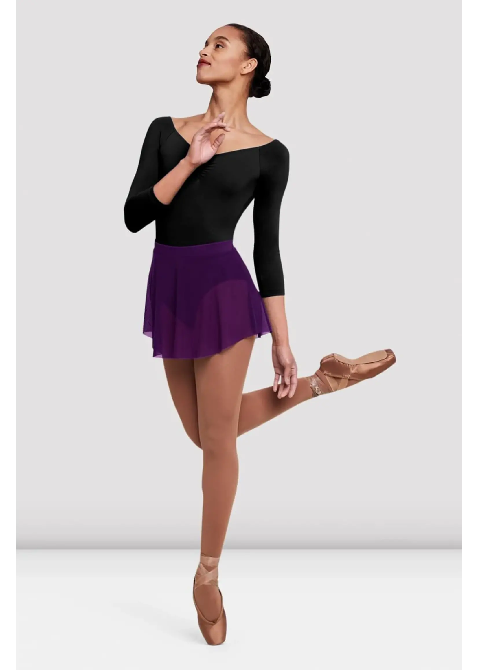 BLOCH & MIRELLA R4211 MESH PULL ON SKIRT