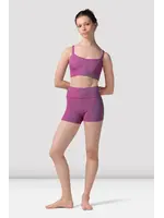 BLOCH & MIRELLA M90001L STRIPED HIGH WAIST SHORTS