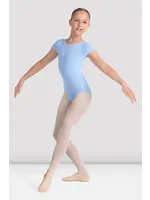 BLOCH & MIRELLA M20005CB BOAT NECK KALEIDOSCOPE PRINT TWIST BACK CAP SLEEVE LEOTARD