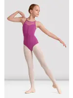 BLOCH & MIRELLA M40002C HALTER NECK BODICE KEYHOLE MESH BACK LEOTARD