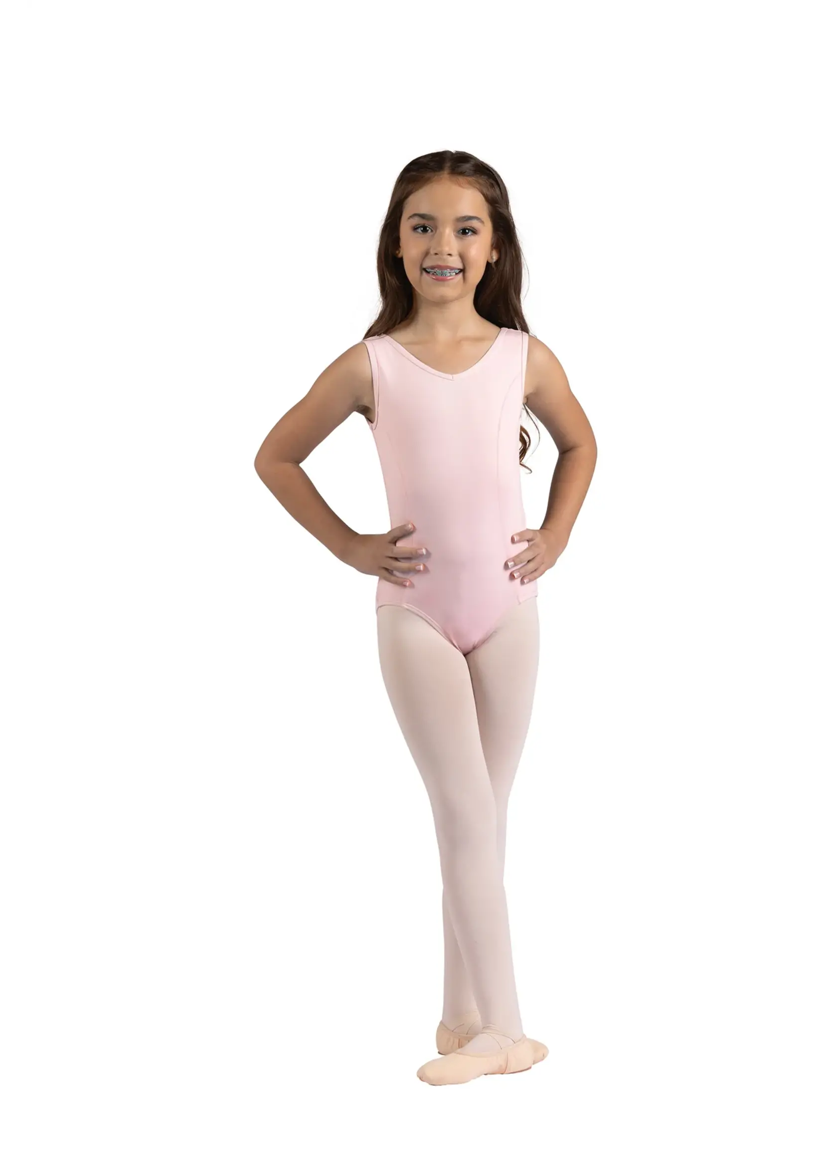 DANSHUZ 25137C CLASSROOM COLLECTION ARI PRINCESS SEAM TANK LEOTARD