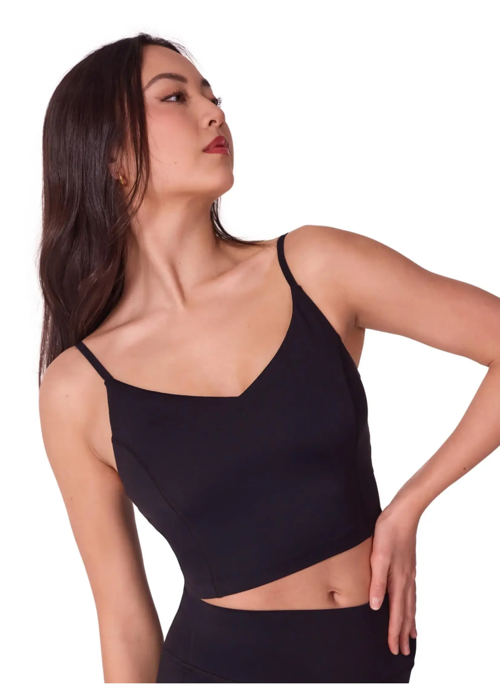 CAPEZIO & BUNHEADS AEL110W ADULT LULU DANCE CAMISOLE TOP