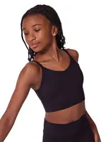 CAPEZIO & BUNHEADS AEL110T TWEEN LULU DANCE CAMISOLE CROP TOP