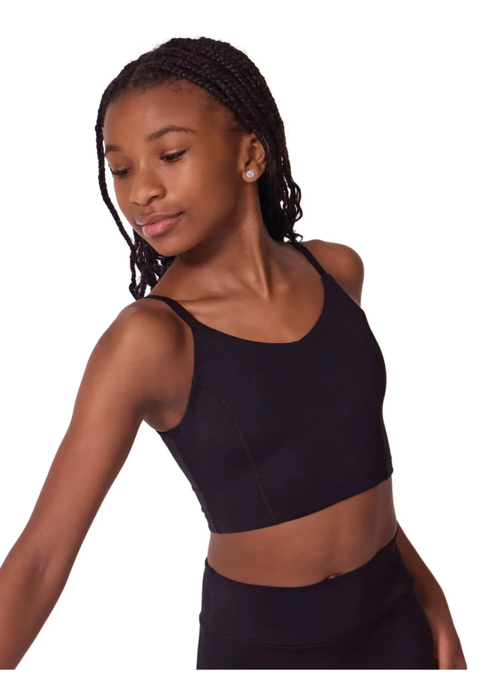 CAPEZIO & BUNHEADS AEL110T TWEEN LULU DANCE CAMISOLE CROP TOP