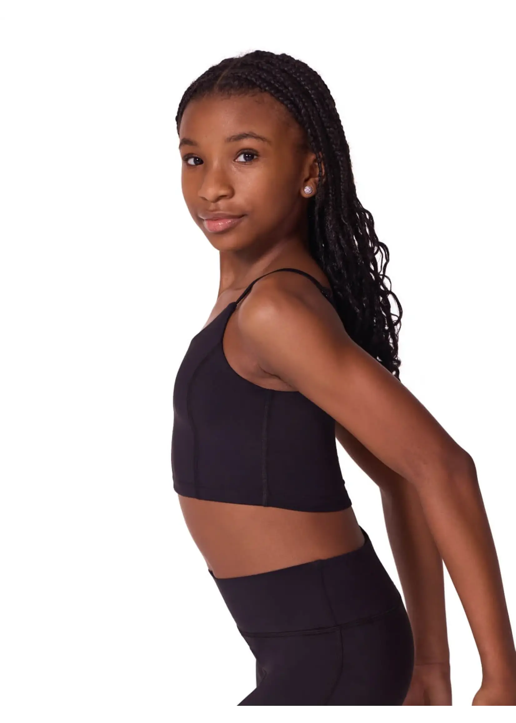CAPEZIO & BUNHEADS AEL110T TWEEN LULU DANCE CAMISOLE CROP TOP