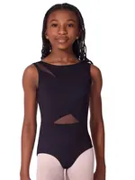 CAPEZIO & BUNHEADS AEL106T SOFT ELEGANCE TWEEN ASYMMETRICAL BOATNECK TANK LEOTARD