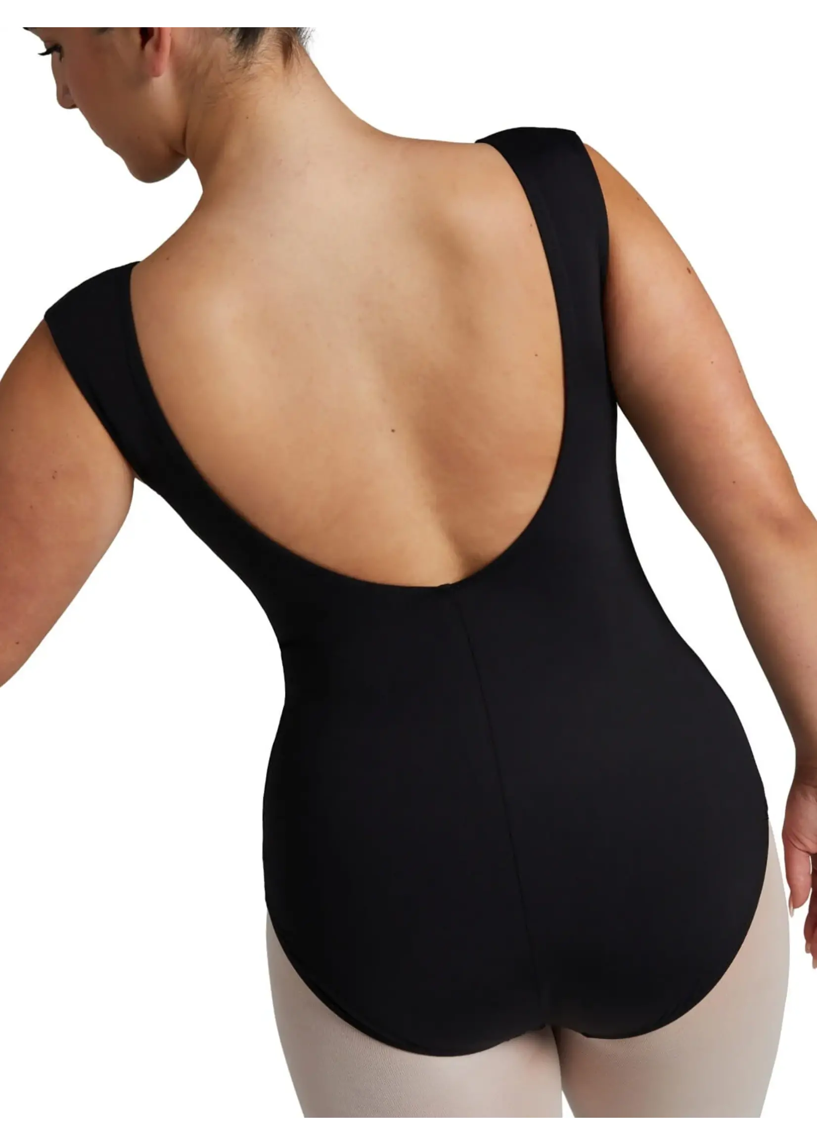 CAPEZIO & BUNHEADS AEL105W SOFT ELEGANCE BOATNECK TANK LEOTARD
