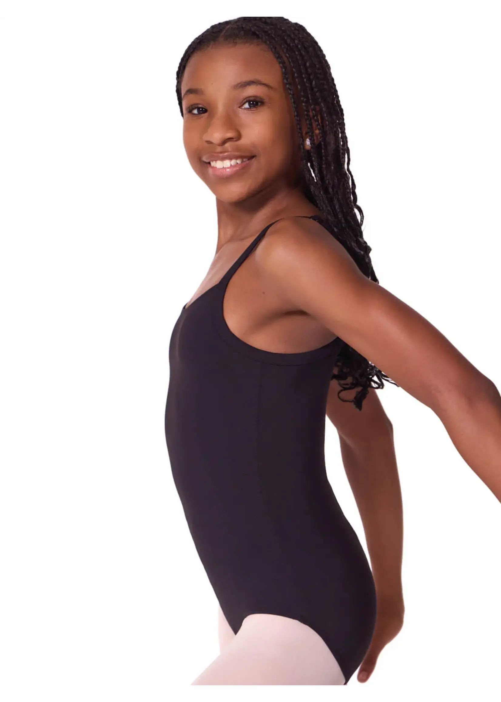 CAPEZIO & BUNHEADS AEL102T CHILDRENS SQUARE CUT CAMI LEO (2565)