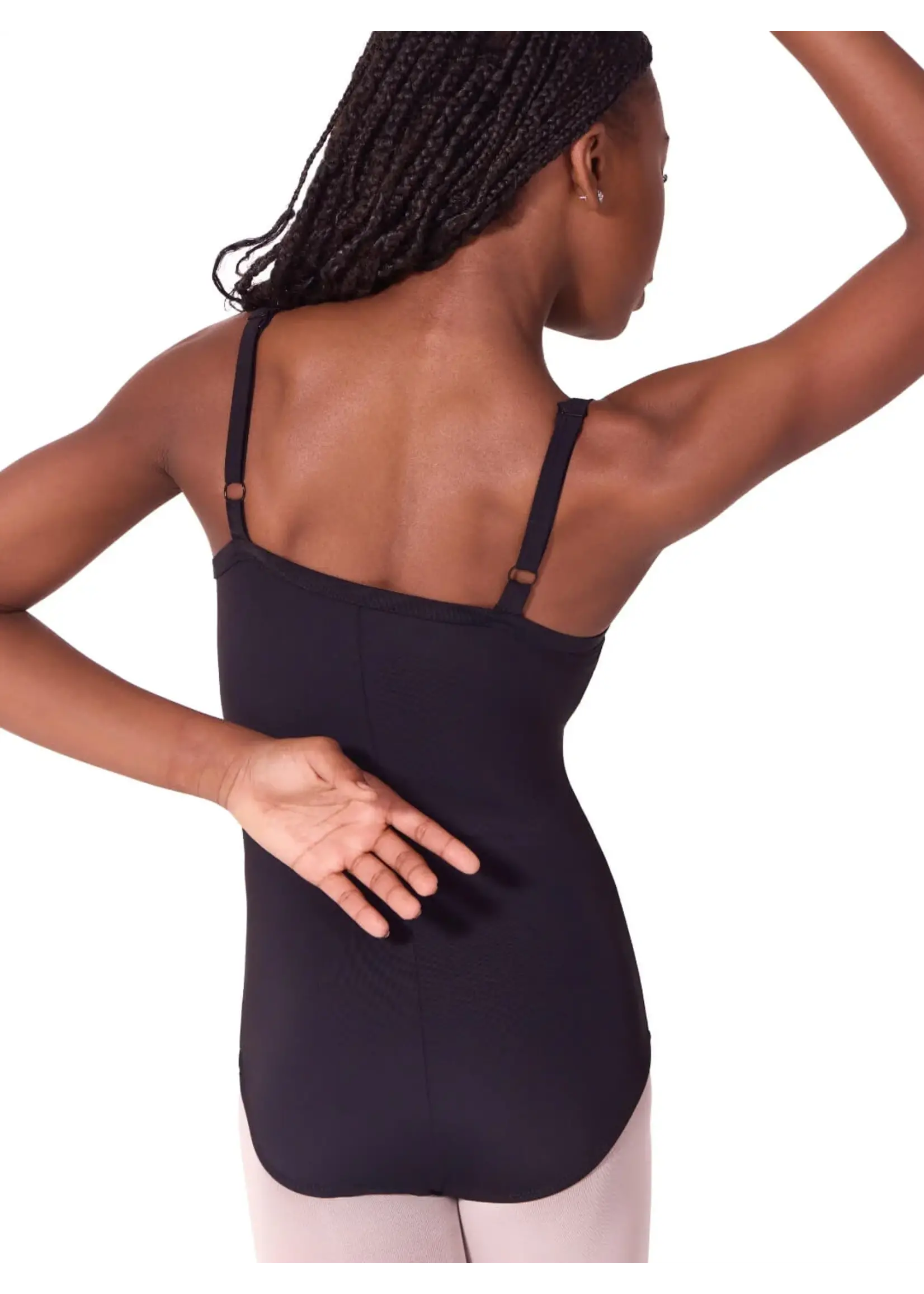 CAPEZIO & BUNHEADS AEL102T CHILDRENS SQUARE CUT CAMI LEO (2565)