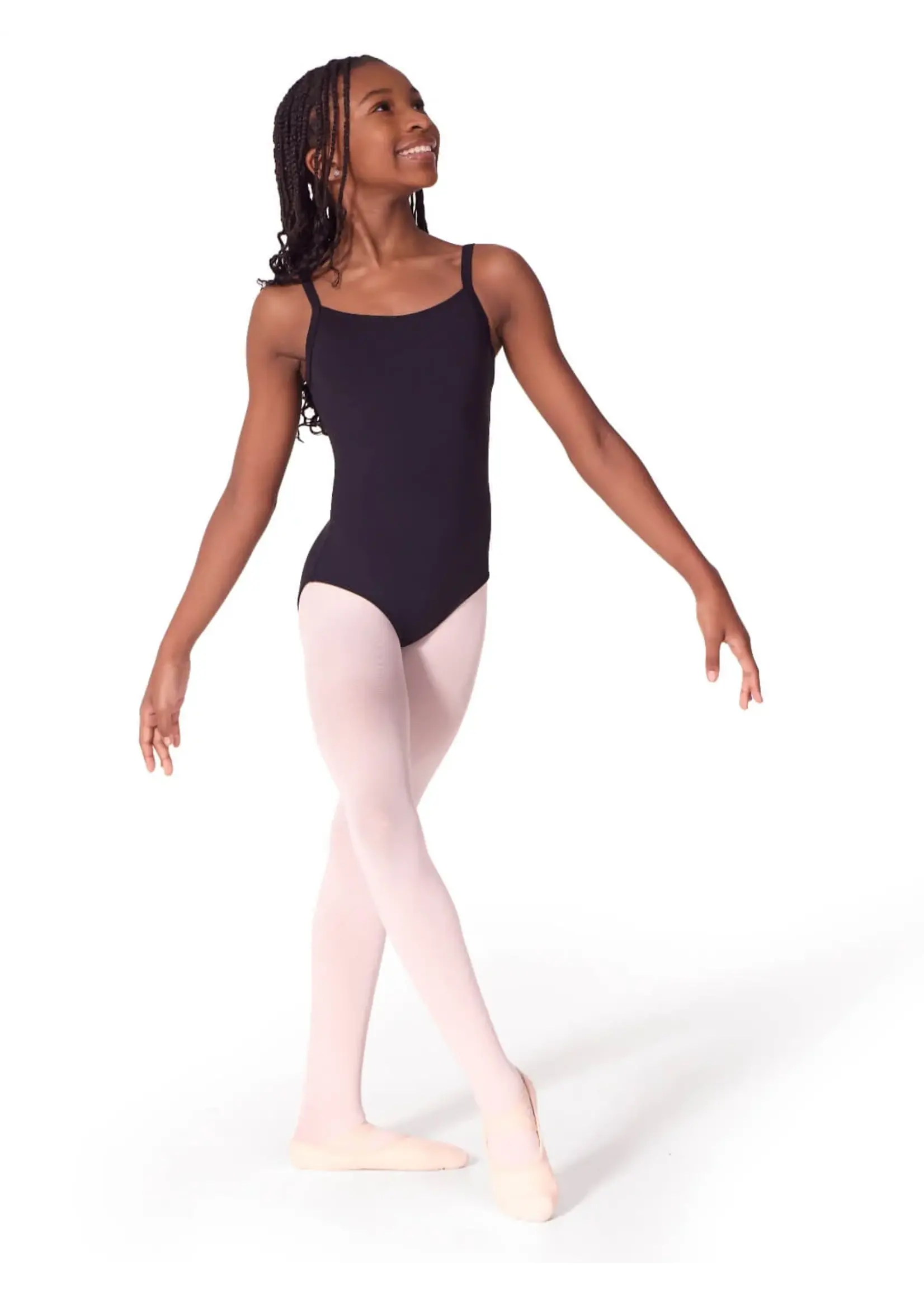 CAPEZIO & BUNHEADS AEL102T CHILDRENS SQUARE CUT CAMI LEO (2565)