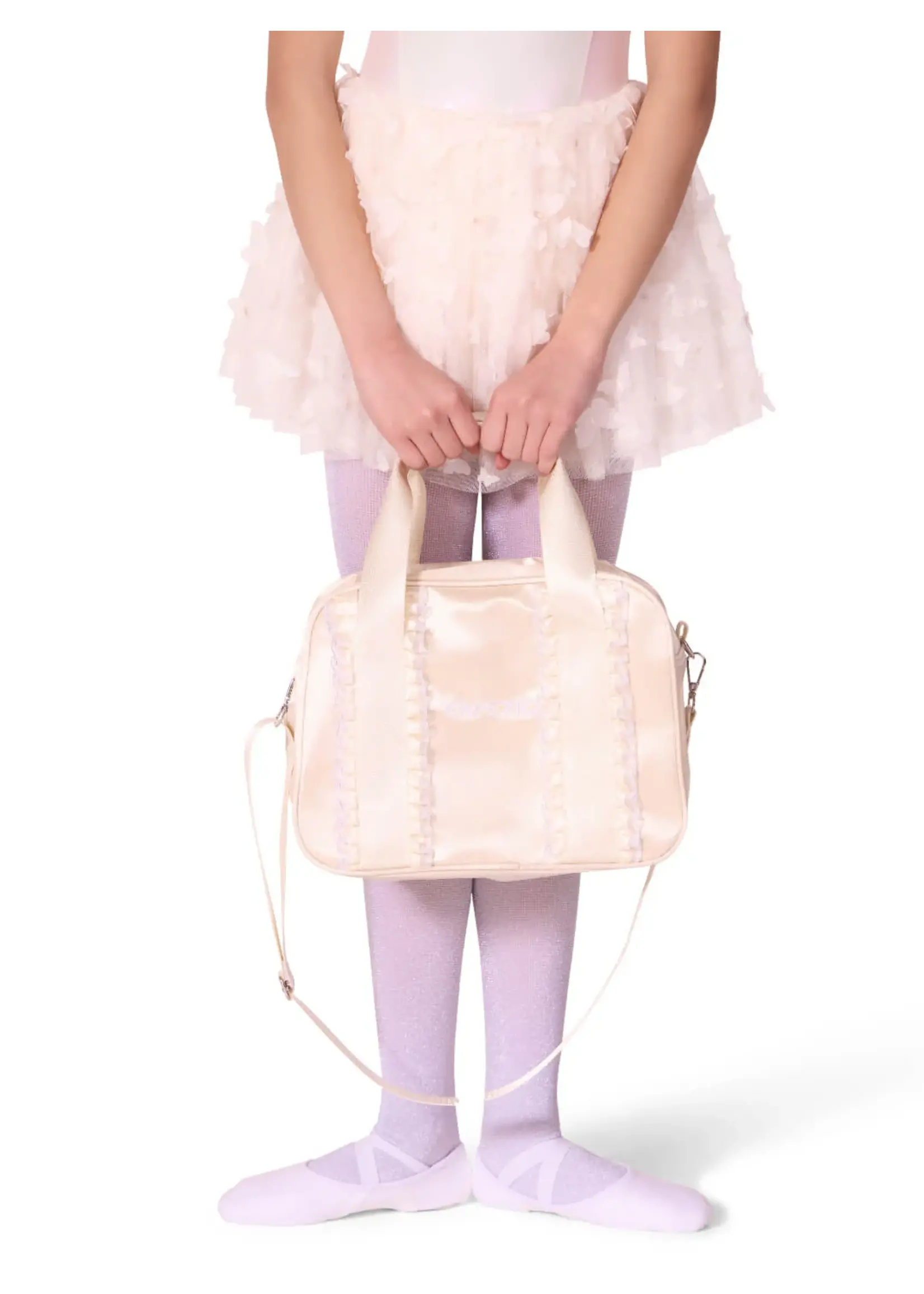CAPEZIO & BUNHEADS AB324 ELOISE RUFFLE DANCE BAG
