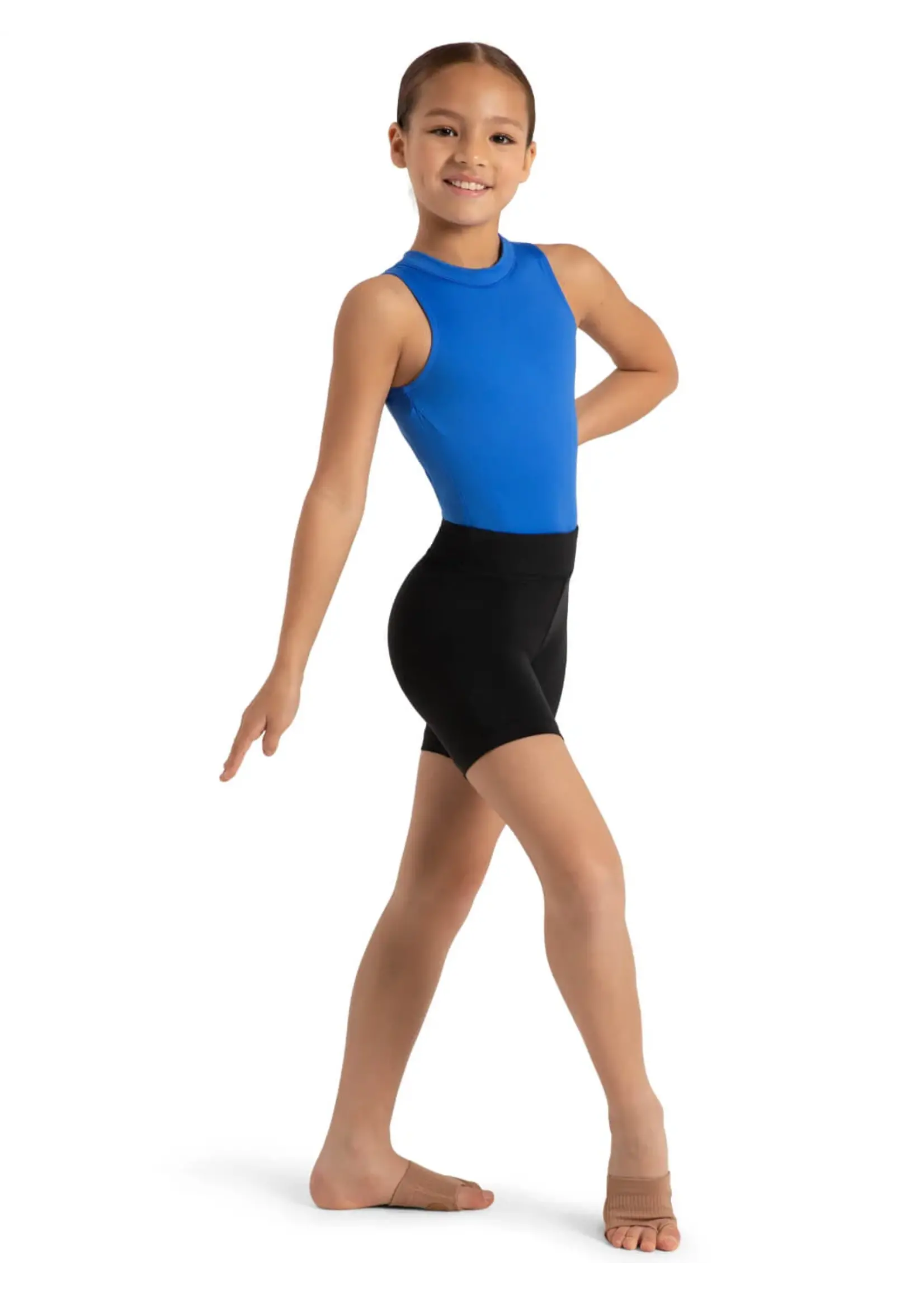 CAPEZIO & BUNHEADS ASE1096C CHILDRENS MYSTICAL HIGH WAIST BIKE SHORT