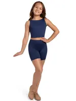 CAPEZIO & BUNHEADS ASE2002W ADULT HIGH NECK SCOOP BACK TANK BRA TOP