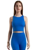 CAPEZIO & BUNHEADS ASE2002W ADULT HIGH NECK SCOOP BACK TANK BRA TOP