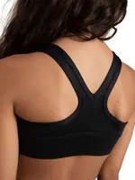 CAPEZIO & BUNHEADS ASE2003W RACERBACK PINCHED V FRONT BRA TOP