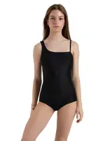 CAPEZIO & BUNHEADS A12261W CURVED RHYTHM EDMONIA ASYMMETRICAL SHIMMER CAMISOLE LEOTARD