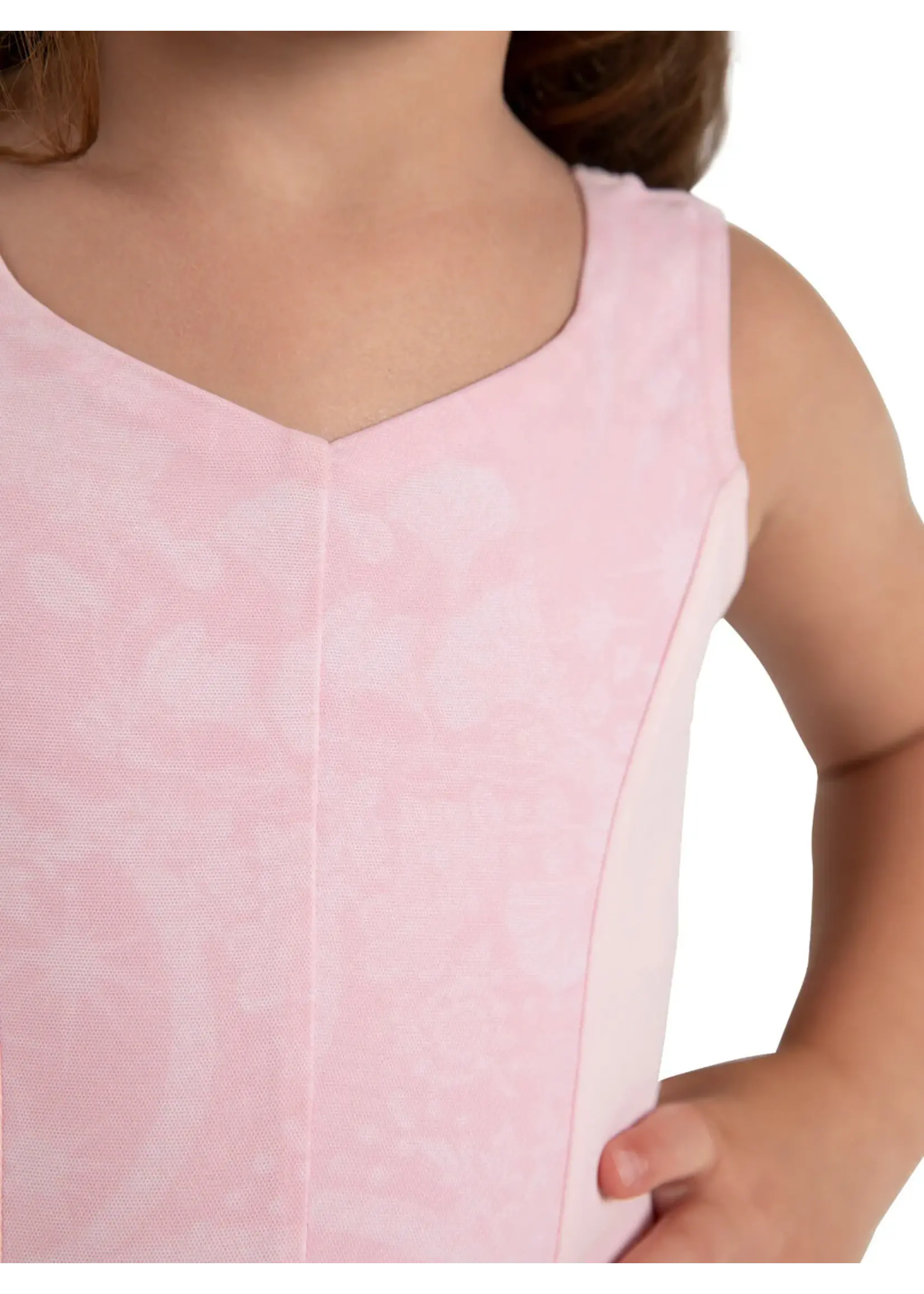 CAPEZIO & BUNHEADS A12290C JEWEL GARDIN JARDIN SWEETHEART BROCADE BODICE PRINCESS SEAM TANK TUTU DRESS