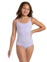 CAPEZIO & BUNHEADS A12292C JEWEL GARDIN LAPIS BROCADE MESH PANEL PRINCESS SEAM TANK LEOTARD