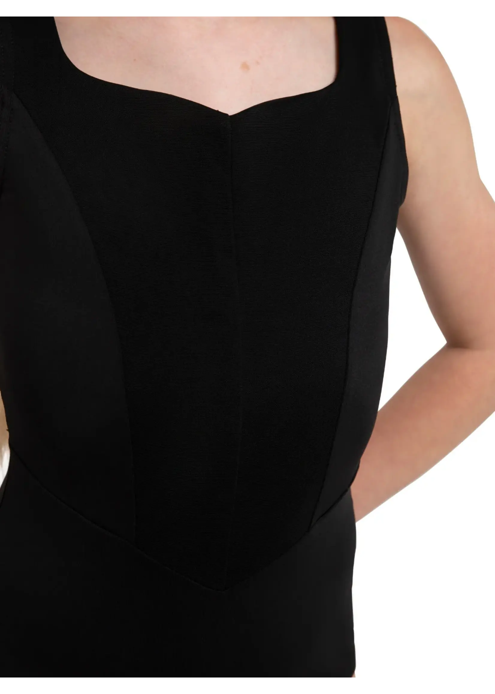 CAPEZIO & BUNHEADS A12287C JEWEL GARDIN SAPPHIRE MESH BROCADE BODICE PRINCESS SEAM TANK LEOTARD