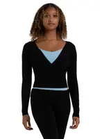 CAPEZIO & BUNHEADS ACK11002C CHILD CROSSOVER SWEATER