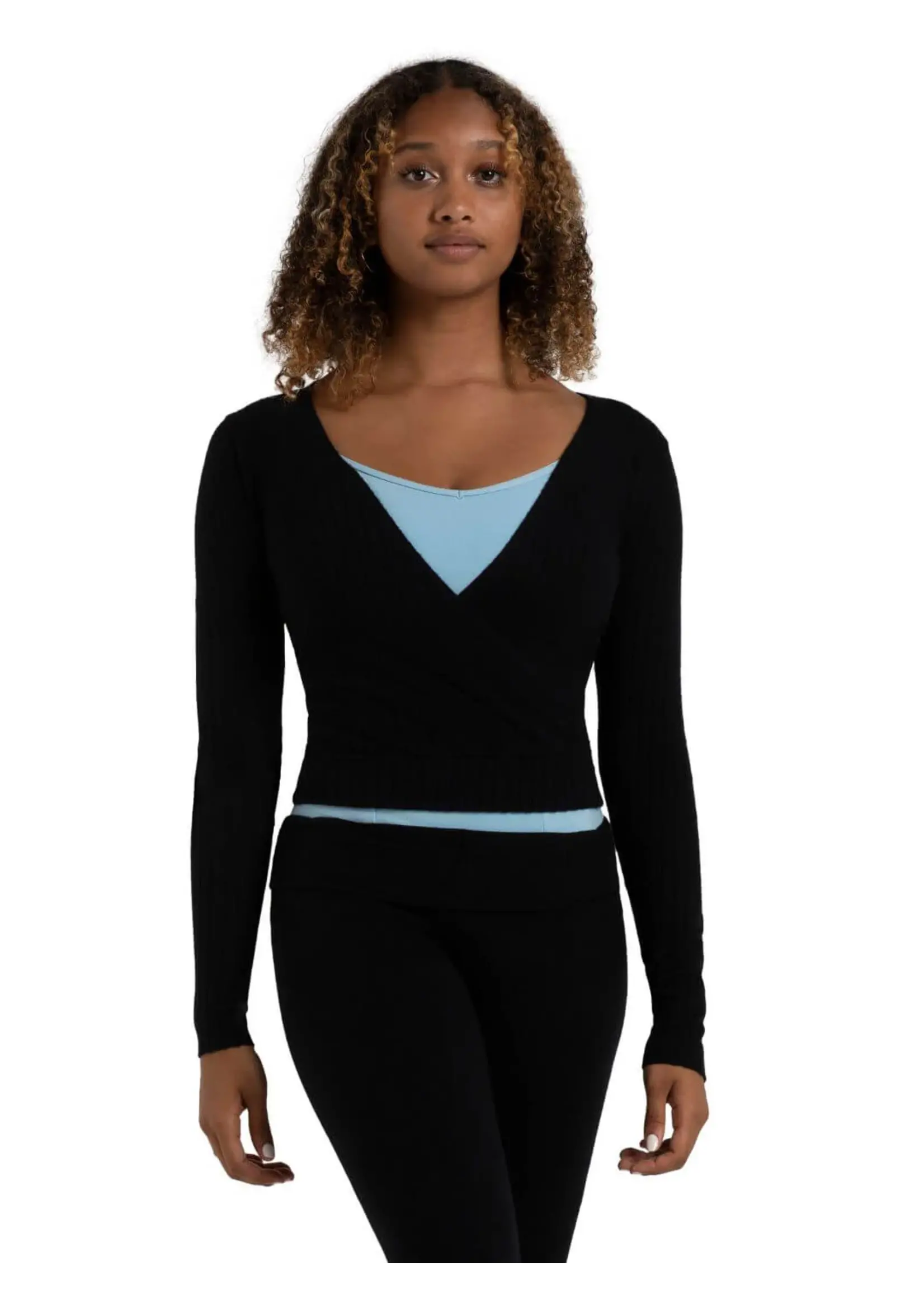 CAPEZIO & BUNHEADS ACK11002C CHILD CROSSOVER SWEATER