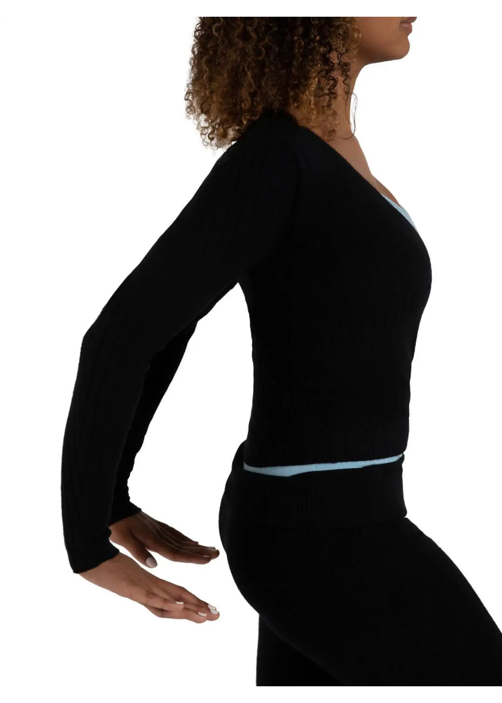 CAPEZIO & BUNHEADS ACK11002C CHILD CROSSOVER SWEATER