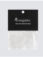 ENERGETIKS A017 CLEAR BACK STRAP REPLACEMENT WITH HOOKS - ONE SIZE FITS ALL