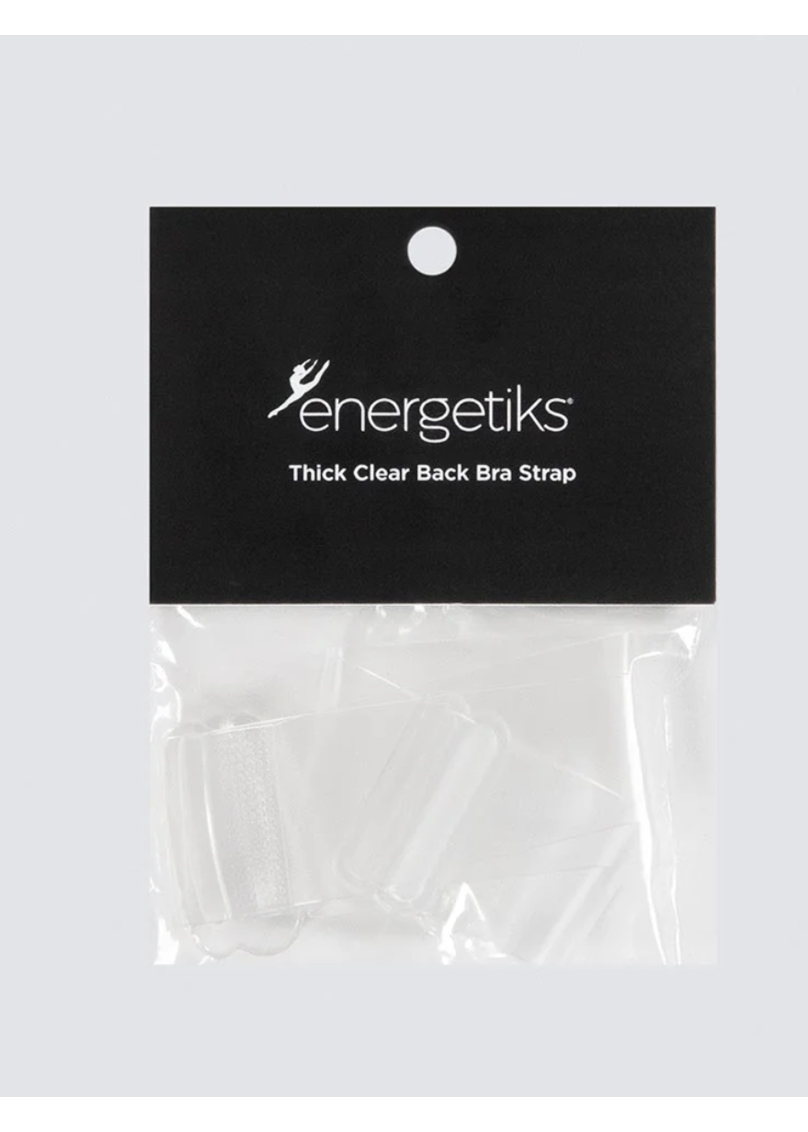 ENERGETIKS A017 CLEAR BACK STRAP REPLACEMENT WITH HOOKS - ONE SIZE FITS ALL