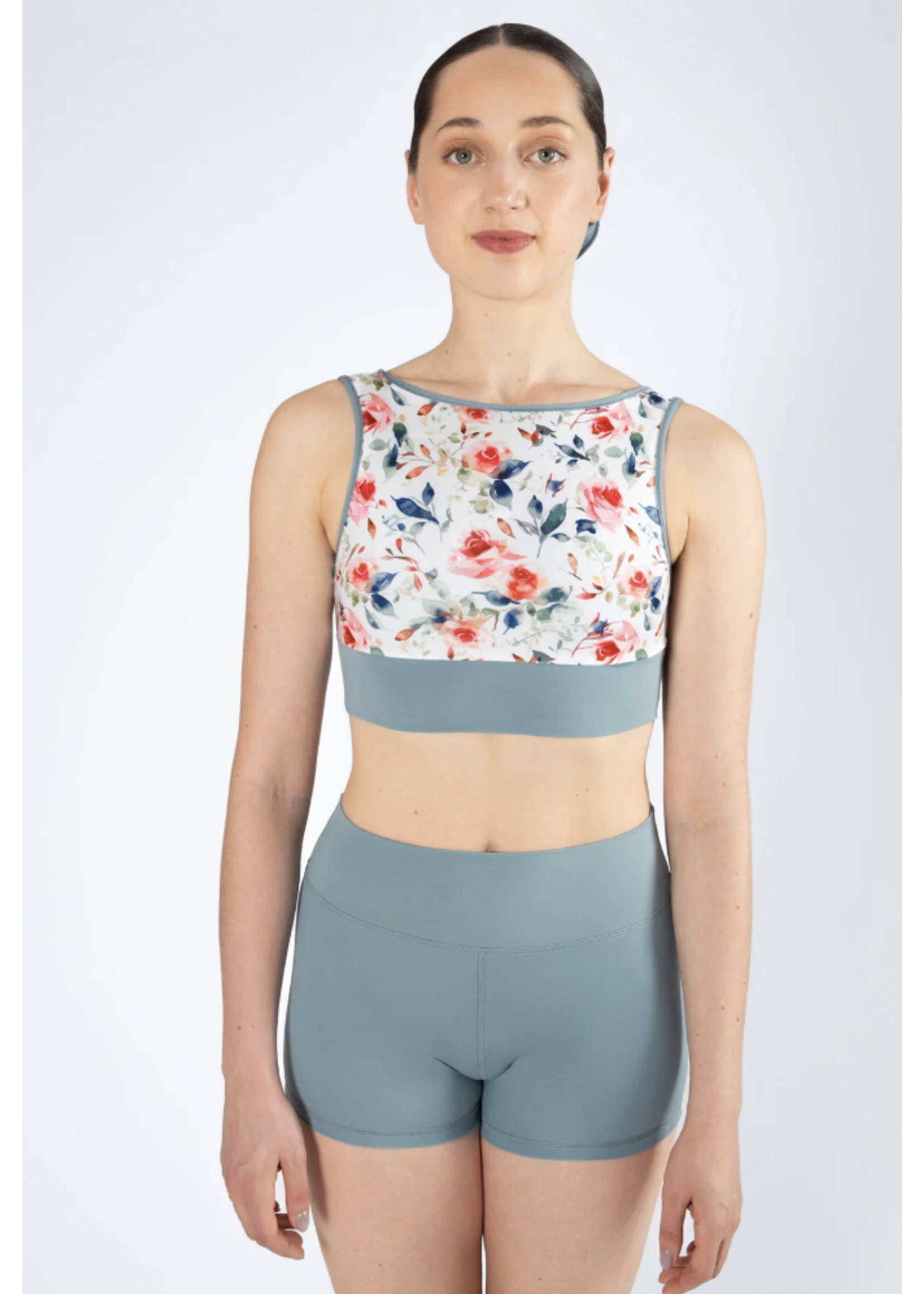 ENERGETIKS IAC156V2TR4 NATALIE TEA PARTY 4 WAY REVERSIBLE CROP TOP