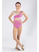ENERGETIKS ICL153BL1 IZZY ASYMMETRICAL CROSSOVER TANK LEOTARD